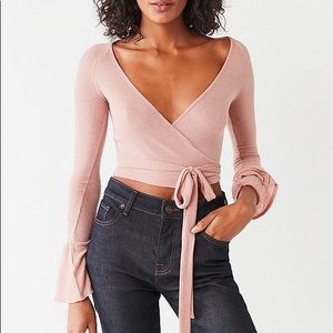 Out From Under Shea Wrap-Around Long Sleeve Top